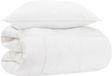 vidaXL - Couverture - Ensemble - 2 - pièce - 140 - x - 200 - cm - Toutes - saisons - Bambou - Blanc