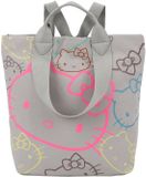 Fritzi aus Preußen JU Hello Kitty Limited Outline Sky Schoudertas Pale Cat Lichtgrijs