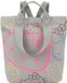 Fritzi aus Preußen JU Hello Kitty Limited Outline Sky Schoudertas Pale Cat Lichtgrijs