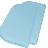 Playshoes Hoeslaken Junior 81 x 42 + 10 cm Lichtblauw 2 Stuks