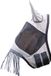 HKM Vliegenmasker met neus franjes Silver/Grey - Cob