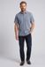 Giordano Puglia Structuur Strepen Overhemd Navy Korte Mouw Katoen/Polyester L