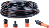 BLACK+DECKER Tuinslang - 20 Meter - PVC - Zwart/Oranje