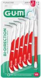 GUM Bi-Directions 0.7 mm - 8 x 6 stuks - Lot d'avantages