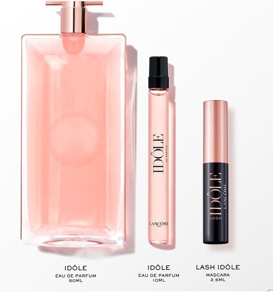 Lancôme Idôle Giftset - 50 ml eau de parfum spray + 10 ml eau de parfum spray + Lash Idôle Mascara 2,5 ml - cadeauset voor dames gift set / dames