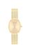 Calvin Klein Montre plaquée or Euphoria pour femme | Cadran radial brossé, bracelet en maille, SKU : 25100174