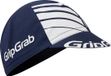 GripGrab Classic Cotton Zomer Fietspet Katoenen Wielerpet Retro Koerspet Helmmuts - Navy Blauw/Wit - Unisex - Maat S/M