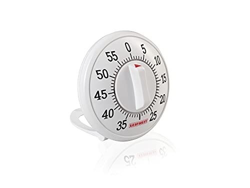Leifheit Kookwekker, 60 Min Mechanische Eierwekker met Draaiknop