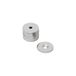 Verzonken Magnet Expert Verzonken stalen schijven, 25 mm diameter x 2 mm dikte x 4 mm, 10 stuks