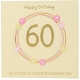 Depesche 13593.06 Paper Love vouwwenskaart met bijpassend opschrift en kleurrijke designs, zonder tekst binnenin, vouwkaart met envelop