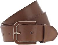 Vanzetti Leren riem 35mm Leather Belt W85 Mid Brown bruine