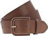 Vanzetti Leren riem 35mm Leather Belt W85 Mid Brown bruine
