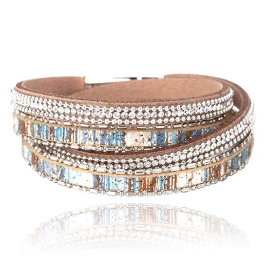 Deja Jewels Multicolor dames armband met steentjes