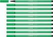 STABILO Pen 68 - Premium Viltstift - Licht Smaragdgroen - Doos 10 stuks
