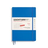 LEUCHTTURM1917 370606 Maandplanner & Notitieboek Composition (B5) 2025, 16 maanden, softcover, Sky, Duits