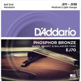 D'ADDARIO EJ70 snarenset voor mandoline