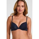 Hunkemöller Plunge Padded Underwired Bra Blauw