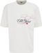 WE Fashion Heren loose fit heavyweigt T-shirt met print
