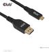 Club 3D USB-C® naar DisplayPort™ 2.1 DP54 Bi-Directionele Kabel 8K120Hz 2m