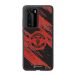 Manchester United Coque de Téléphone 3D Officielle – Design Abstrait Rouge et Noir