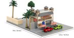 Jada Toys Fast & Furious Nano Metalfigs Nano Scene Toretto's Café Dioramas