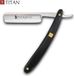 Titan Rasoir droit Haute Qualité - Rasoir classique - Rasoir de luxe - Rasoir de barbier - Rasoir de cou - Rasoir pliant - Rasoir de coiffeur