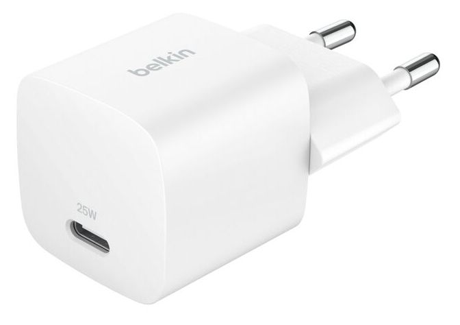 Belkin BoostCharge 25W USB-C Snellader - Wit