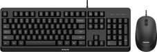 Philips 2000 series SPT6207BL/34 toetsenbord Inclusief muis Universeel USB QWERTY Engels Zwart