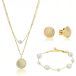 Isabella Ford Ensemble collier bracelet et boucles d'oreilles femme Hilda Pearl