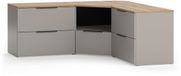 Vicco Wido meuble TV – 2 pièces Gris