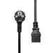 ProXtend PC-FAC19-0005 câble d'alimentation Noir 0,5 m Prise type F Connecteur C19