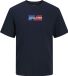 JACK&JONES JJECORP GRAPHIC TEE SS O-NECK NOOS T-shirt - Sky Captain