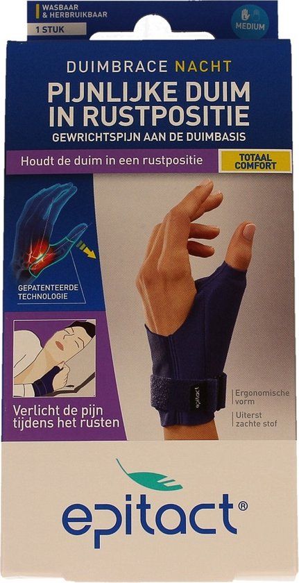 Epitact Duimbrace Nacht Links Maat M 1ST