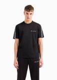 Armani Exchange T-shirt met korte mouwen en V-hals Zwart L Man