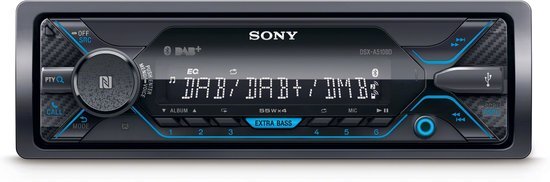 Sony DSX-A510BD - 1-Din - Autoradio - DAB+ - Bluetooth - USB