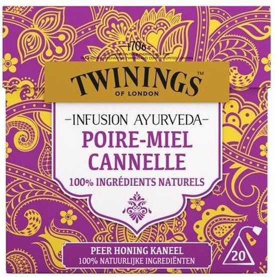 Twinings Ayurveda peer honing kaneel 20 zakjes