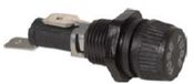 Blue Sea Systems 5021 Panel Mount AGC/MDL zekeringhouder, zwart
