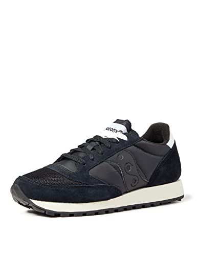 Saucony Jazz Original Vintage, Sneaker Uomo, Nero, 38 EU