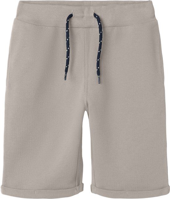 NAME IT NKMVASSE SWE LONG SHORTS UNB Jongens Bermuda shorts beige maat 128