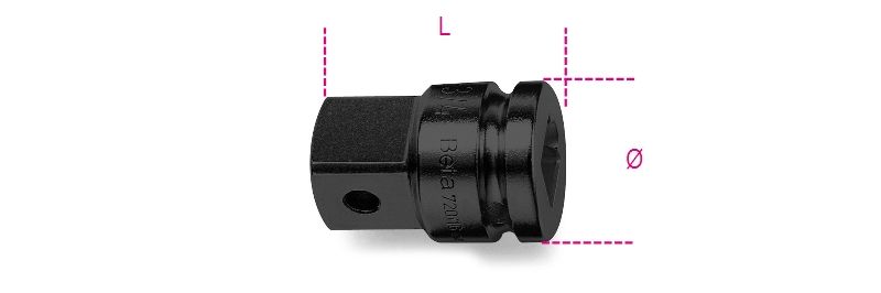 Beta Verloopdop 1” naar 1.1/2” 729/16