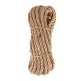 D.RECT Jute touw, 12 mm, 10 m, henneptouw, touw van natuurlijke vezels