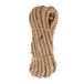 D.RECT Jute touw, 12 mm, 10 m, henneptouw, touw van natuurlijke vezels