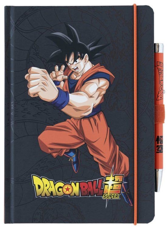 Grupo Erik Dragon Ball Premium Notebook A5 met Projector Pen Super Goku Stationery