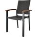 LIVARNO® Lot de 6 fauteuils en résine tressée Valencia