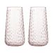 Marimekko Verres Syksy long tumbler 2 pièces Rose clair