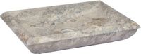 vidaXL Gootsteen - 50x35x10 cm - Marmer - Grijs