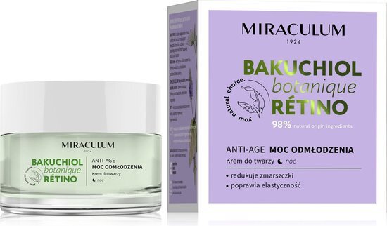 Bakuchiol Anti-Age verjongende nachtcr&#232;me 50ml