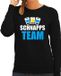 Bellatio Decorations Shoppartners Bv Apres ski trui Schnapps team zwart dames - Wintersport sweater - Foute apres ski outfit/ kleding/ verkleedkleding XXL