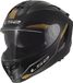 LS2 FF817 Challenger II Essential, casque intégral, Noir/Or, L
