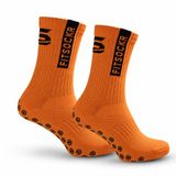 FS FitSockr Gripsocks FitSockr Gripsokken Voetbal 2 Paar - Oranje - Maat 32-36
